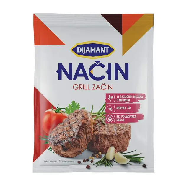 Zacin grill Dijamant 25g Dijamant