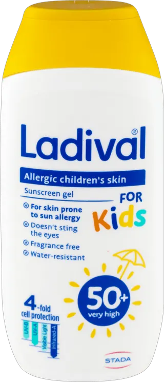 Ladival Allergic kids gel/s.SPF 50+200ml