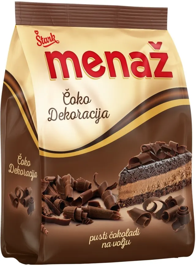 ČOKOLADA MENAŽ ČOKO DEKORACIJA 60G ŠTARK