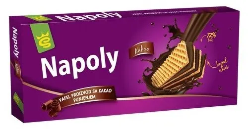 NAPOLITANKA NEPRELIVENA KAKAO 180 GR SO TASTY SO TASTY