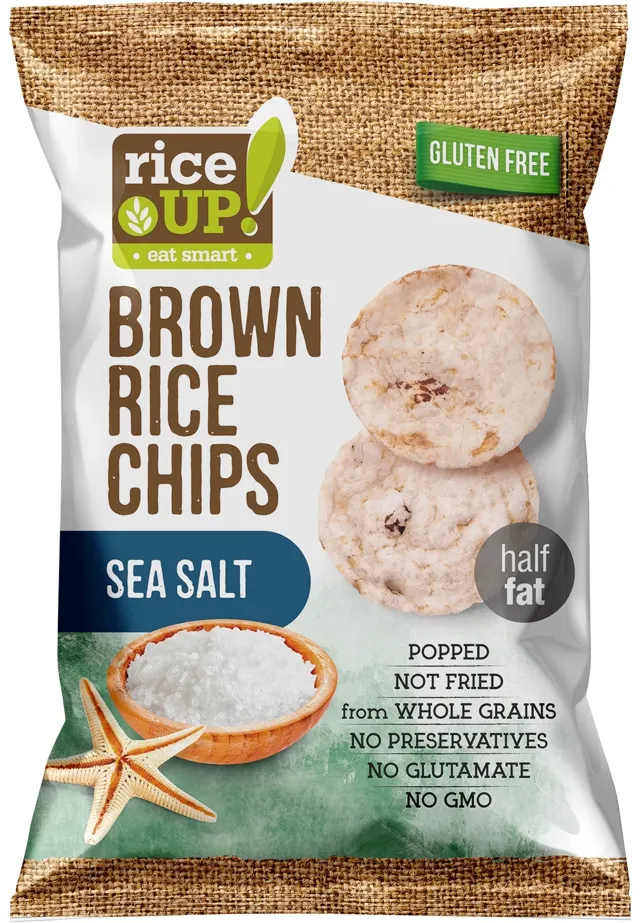 ČIPS PIRINČANI MORSKA SO RICE UP 60G RICE UP