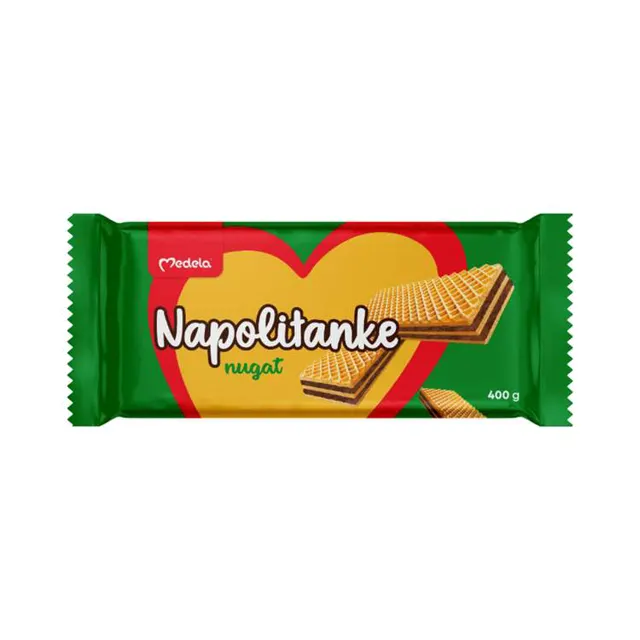 Napolitanka Nugat Medela 400g Medela