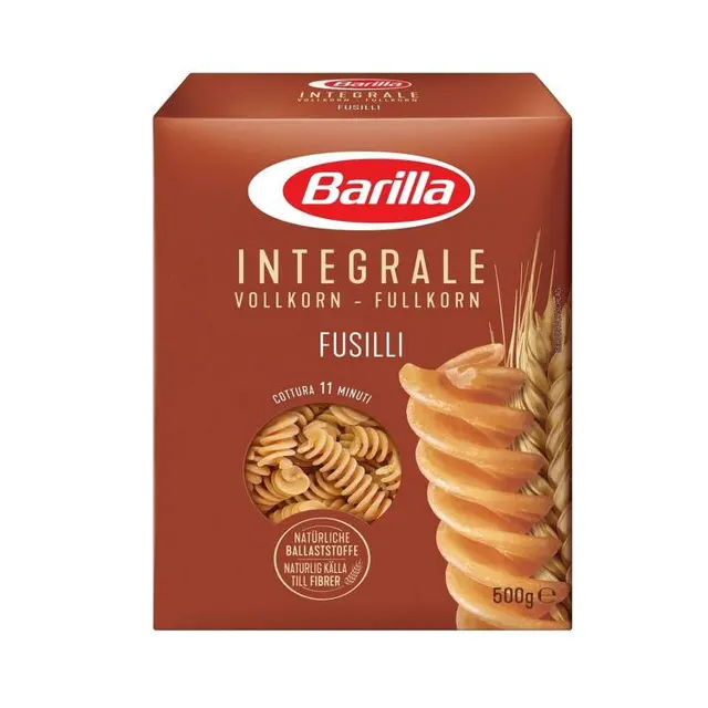 Testenina Fusilli integrali Barilla 500g Barilla