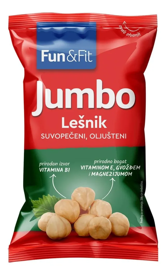 LEŠNIK PEČENI 75G FUN&FIT JUMBO