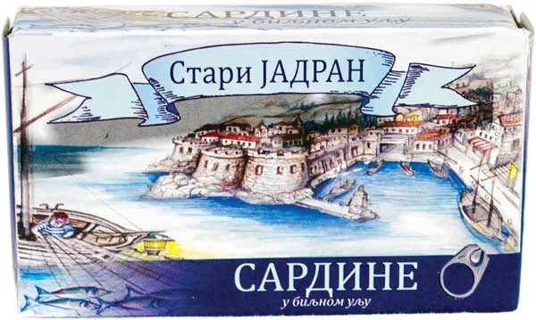 SARDINA U BILJNOM ULJU 100gr STARI JADRAN STARI JADRAN