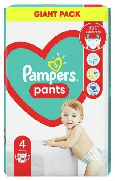 PELENE PAMPERS PANTS GP 4 MAXI 62/1 PAMPERS