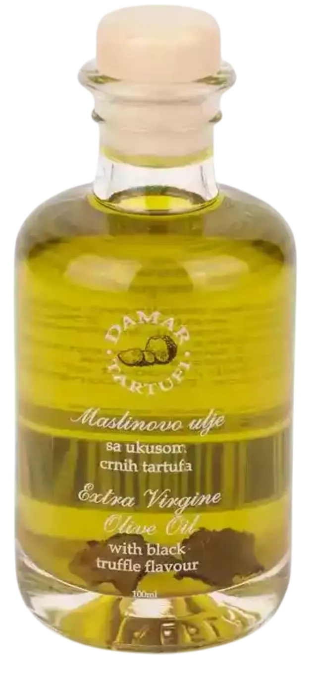 MASLINOVO ULJE SA CRNIM TARTUFIMA 100ML DOMACA TRGOVINA