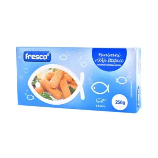 PANIRANI RIBLJI STAPICI 250gr FRESCO