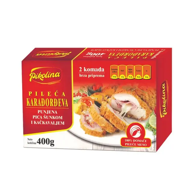 MESO PIL SNICLA KARADJ 400G SMRZ PIKOLINA Karadjordjeva