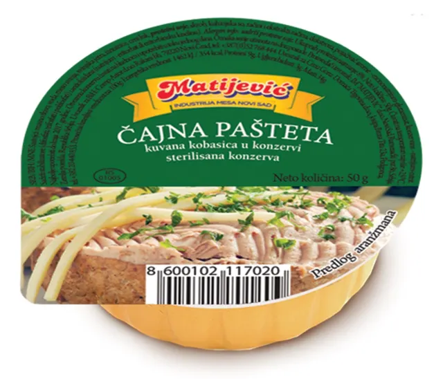 CAJNA PASTETA OD 50 G.