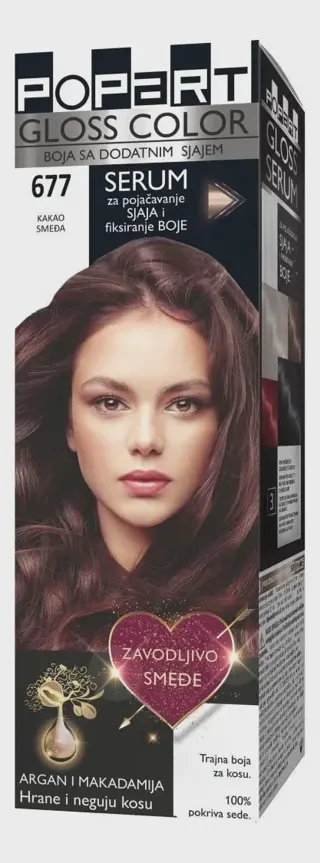Farba gloss col. Kakao smedja 677 Popart