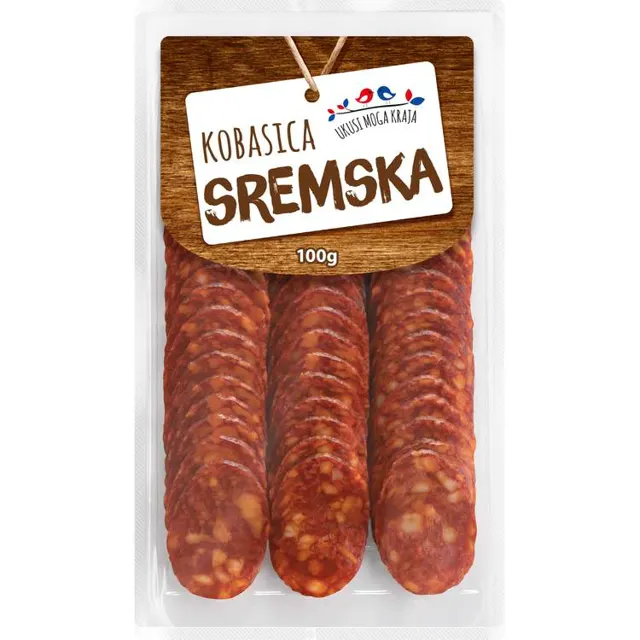 KOBASICA SREMSKA SLAJS 100G UMK UKUSI MOGA KRAJA