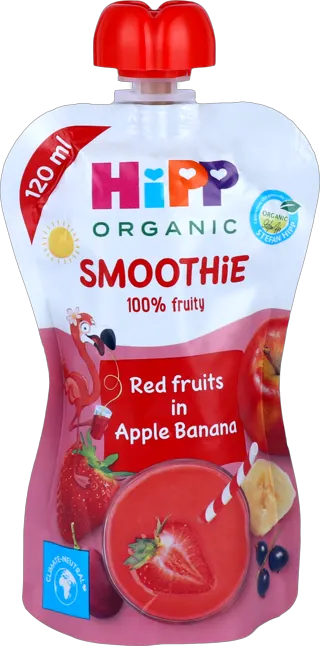 SMOOTHIE JAB BAN CR VOĆE 120ML HIPP
