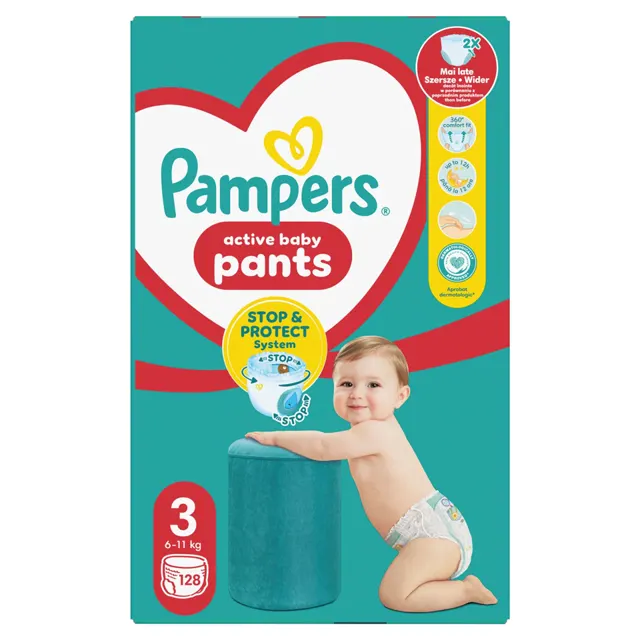 Pelene Pampers Pants 3 MB (128) 11 kg Pampers