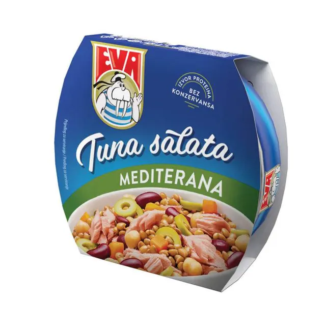EVA TUNA SALATA MEDITERANA 160g PODRAVKA EVA