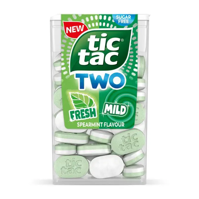 Bombone TWO spearmint Tic Tac 38.5g Tic Tac