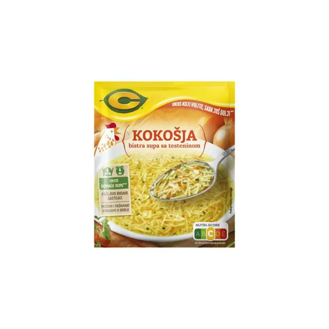 Supa kokosija bistra C 58g C Soups & Bouillons & Dumplings