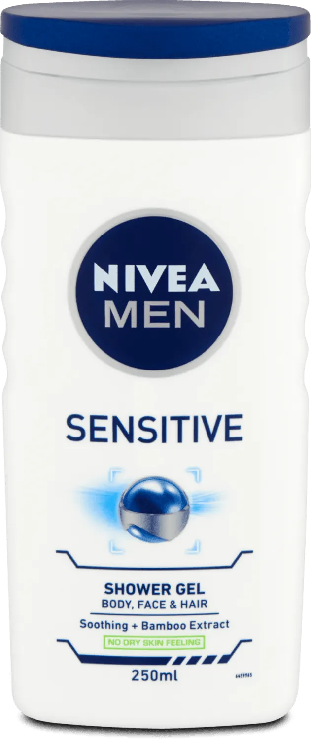 NIVEA GEL 250ml SENSITIVE MEN NIVEA