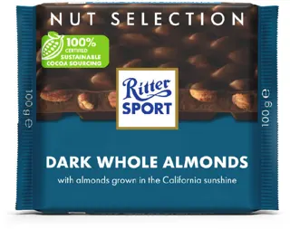 Cokolada crna badem Ritter Sport 100g