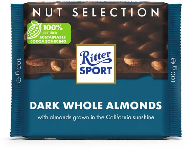 Cokolada crna badem Ritter Sport 100g Ritter Sport