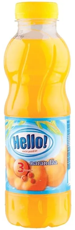 Hello narandza 0.5l #12/1296 Fruvita