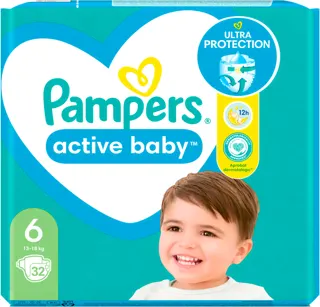 PELENE PAMPERS 6 VPM 13-18KG 32/1