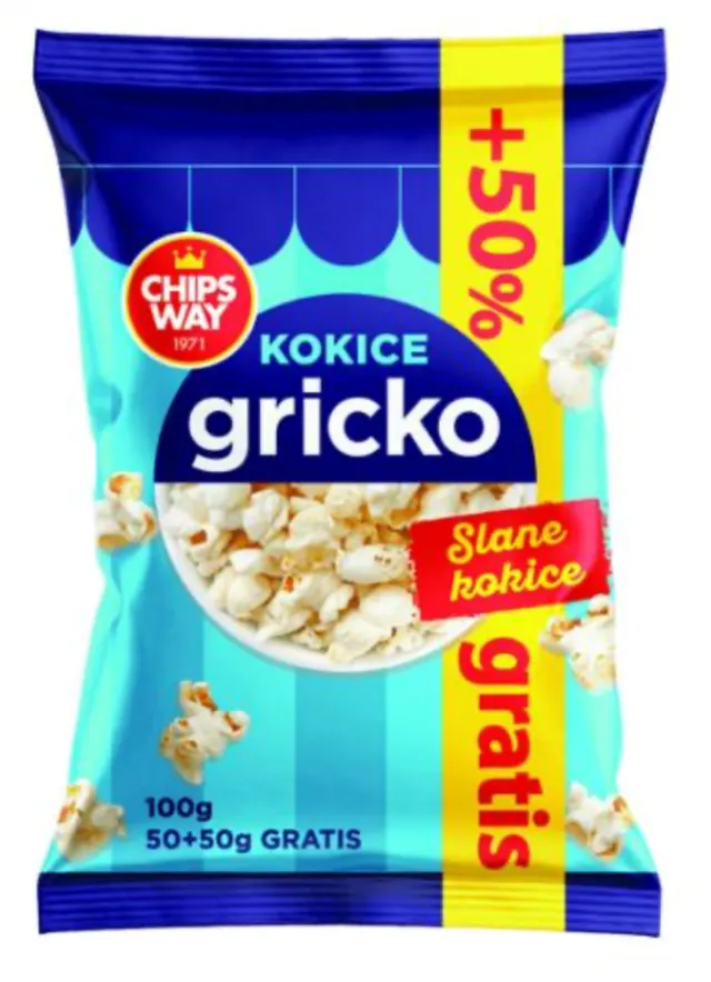KOKICE GRICKO 50g+50g GRATIS Gricko