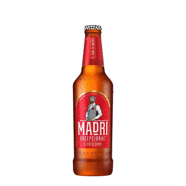 Pivo svetlo Madri flasa 0,4l Madri
