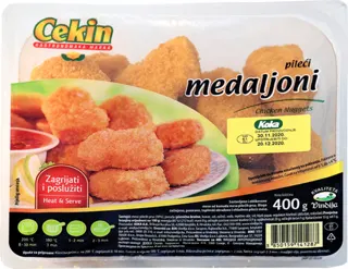 PANIRANI PILECI MEDALJONI 400 GR CEKIN