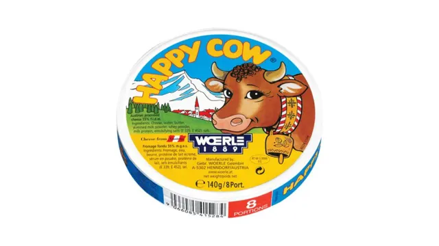 SIR NAMAZNI TOPLJENI REGULAR 140gr HAPPY COW WOERLE