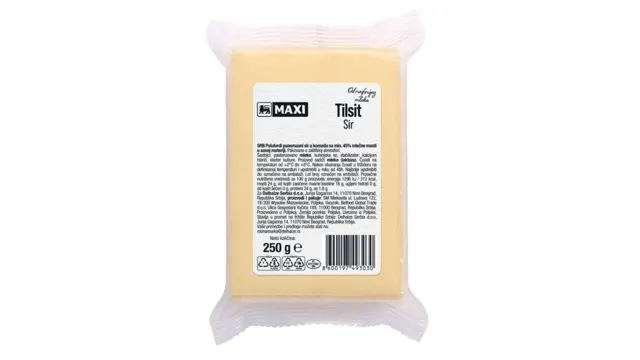 Tilsit 45% mm Maxi 250g Maxi