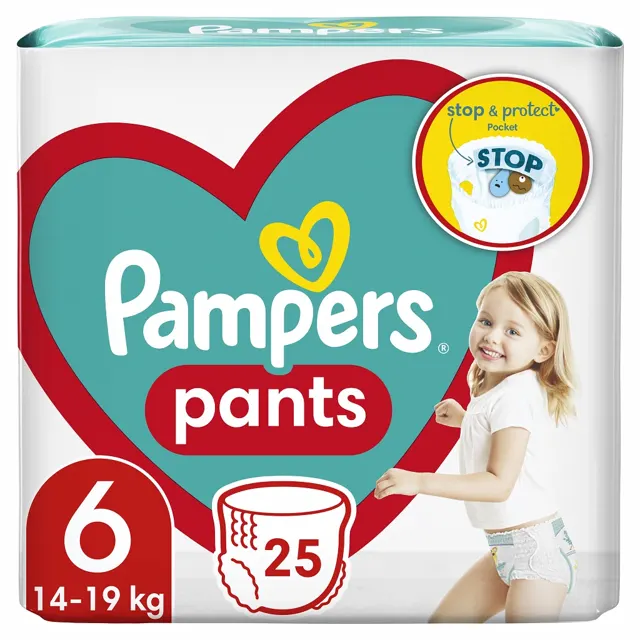 PELENE PANTS 6 25/1 VP PAMPERS PAMPERS