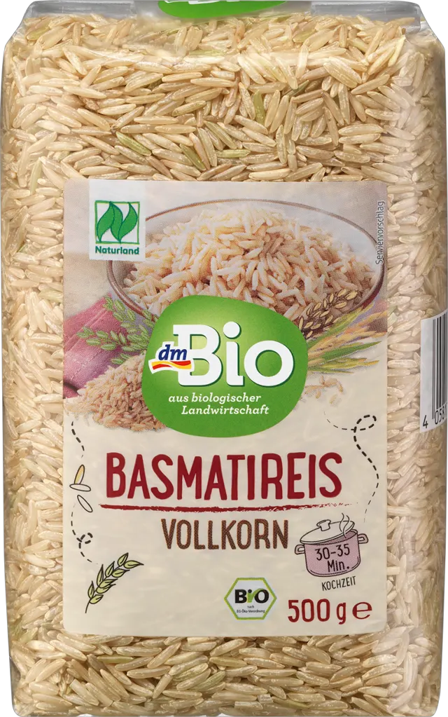 dmBio integralni basmati pirinač 500g dmBio