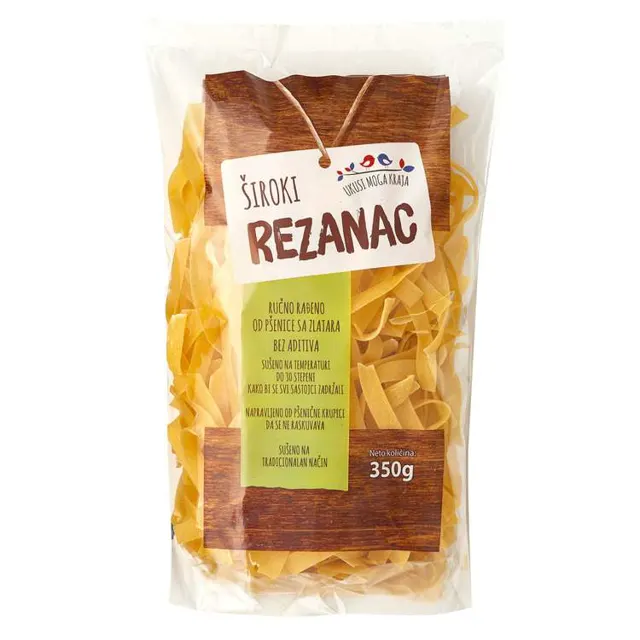 TESTENINA ŠIROKI REZANAC 350G UMK UKUSI MOGA KRAJA