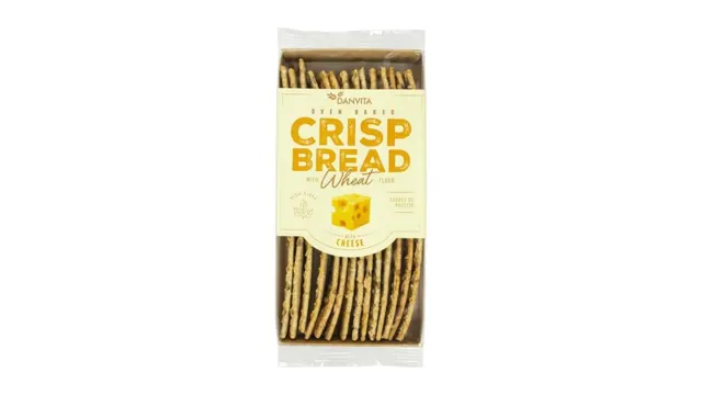 PLOČICE HRSKAVE SIR 130 GR DANVITA CRISP BREAD