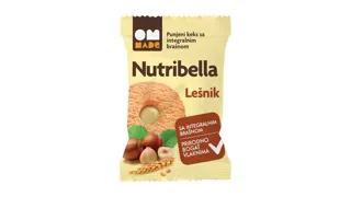 OM MADE Nutribella keks sa lešnikom 50g