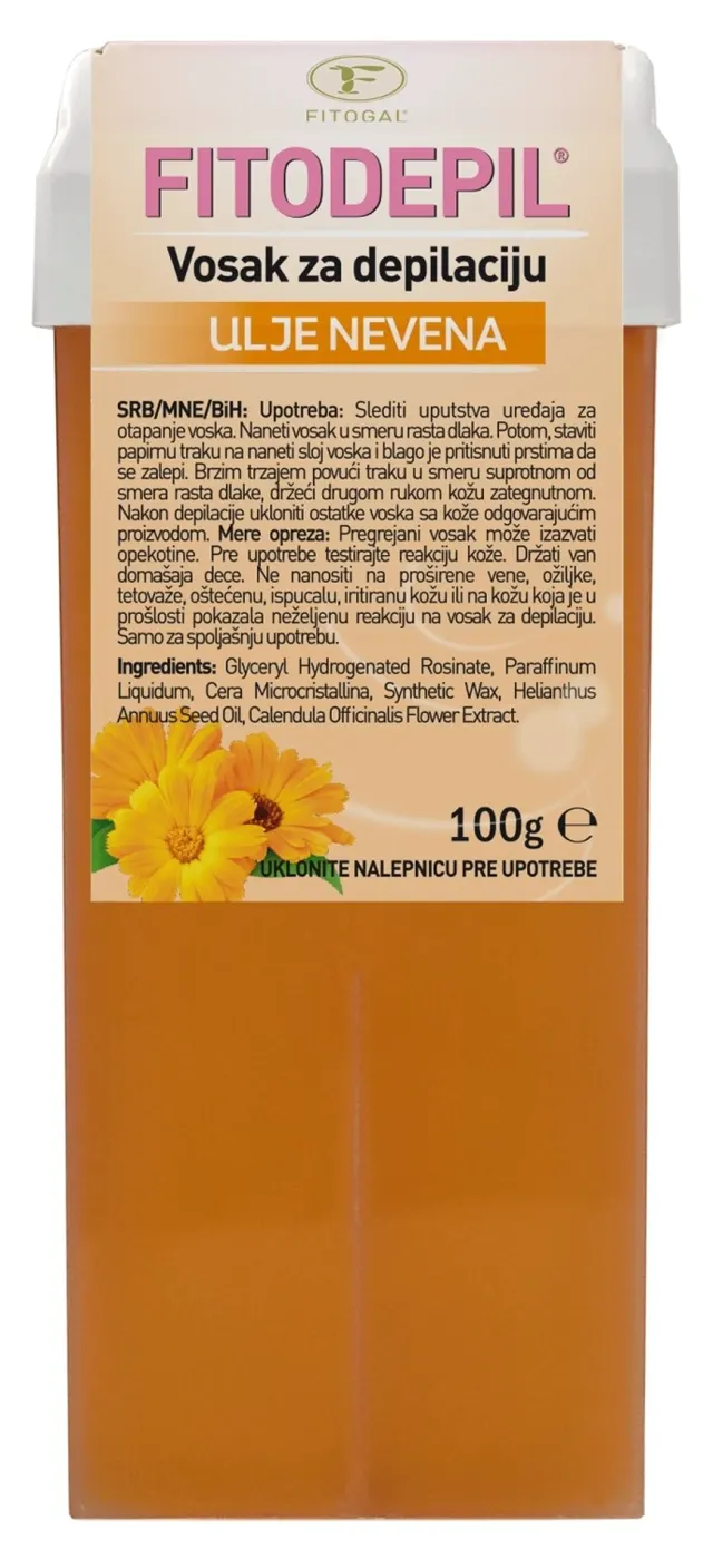 FITODEPIL vosak/depil. ULJE NEVENA 100g FITODEPIL