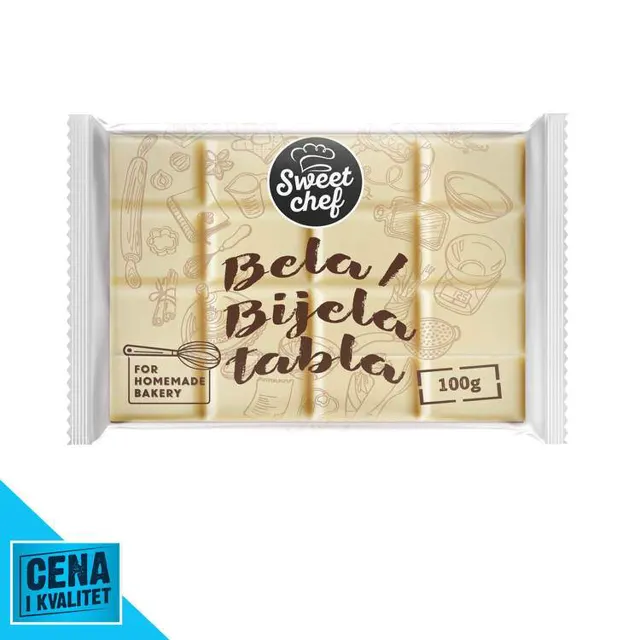 KREMA TABLA BELA 100G SWEET CHEF SWEET CHEF