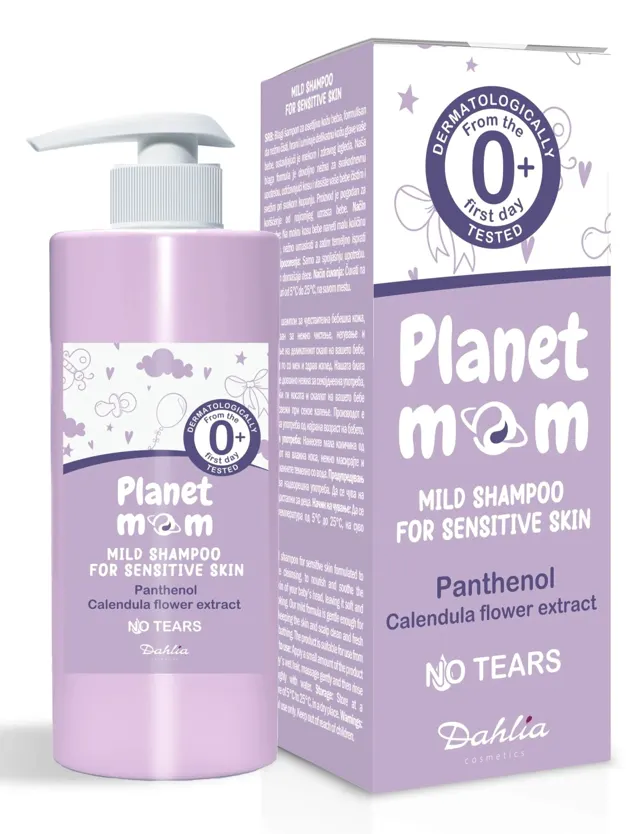 Planet mom baby blagi šampon 250ml Planet mom