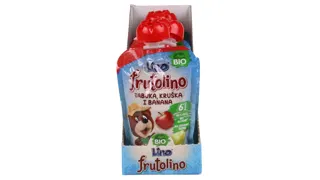 Bio pouch jabuka,kruska i banana 100g