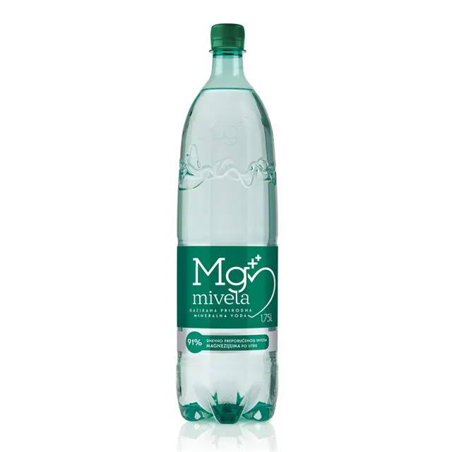 MINERALNA VODA MIVELA MG GAZIRANA 1.75L 6/1 PAKET MG MIVELA DOO TRSTENIK