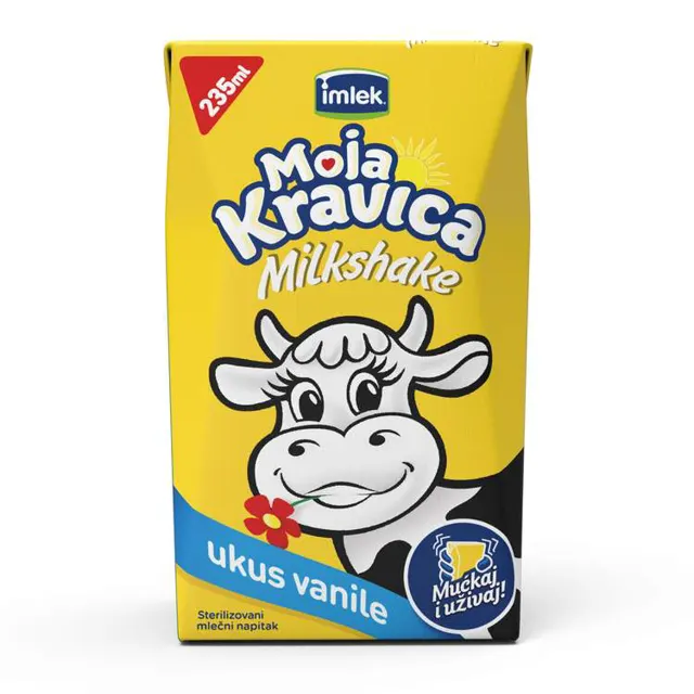 Milk shake vanila MK 235ml TB Moja kravica