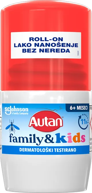 Autan fam&kids roll-on/komarci 50ml