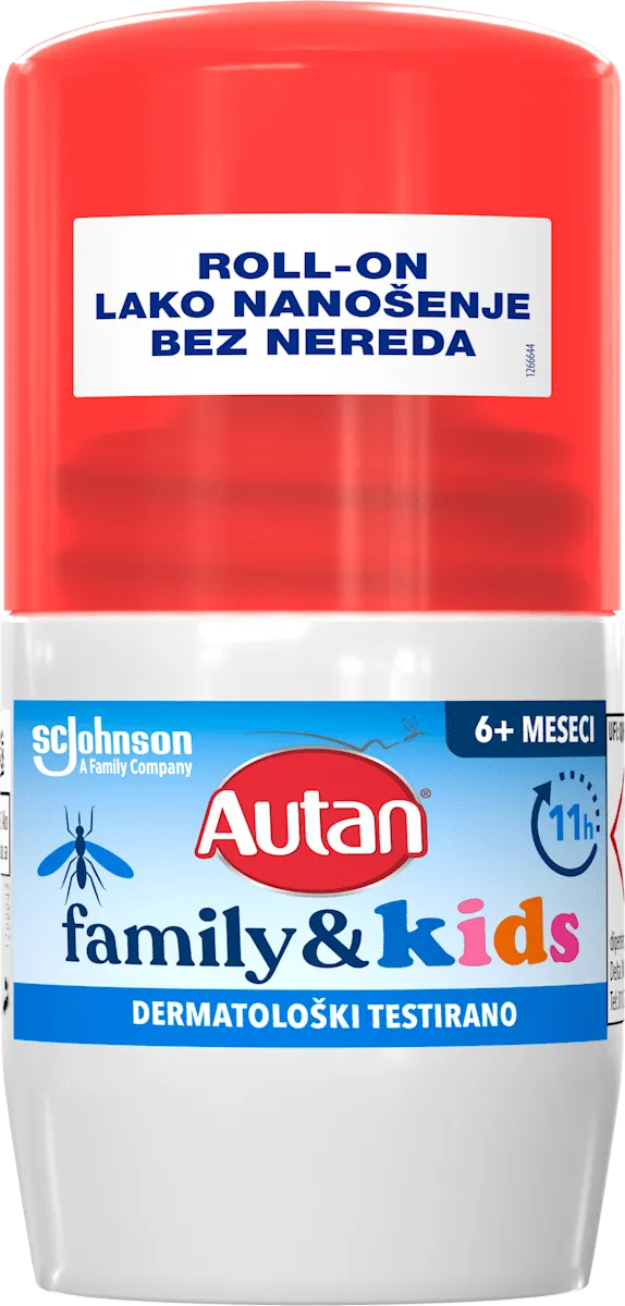 Autan fam&kids roll-on/komarci 50ml Autan