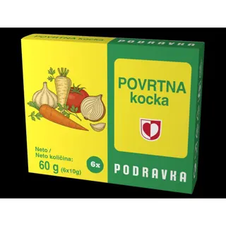 KOCKA ZA SUPU PODRAVKA 60G POVRTNA