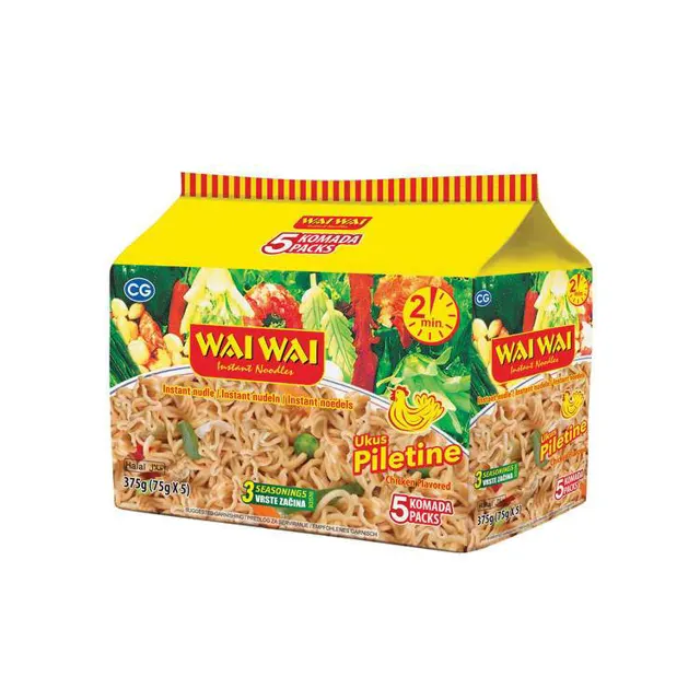 NUDLE UKUS PILETINE 375 WAI WAI 375 g WAI WAI