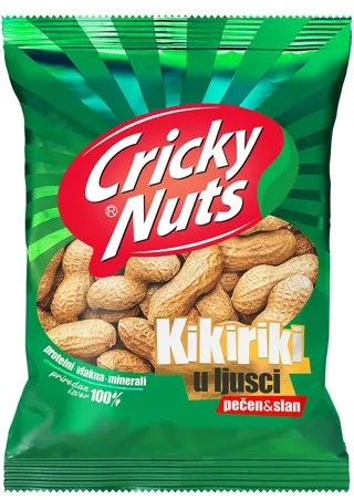KIKIRIKI U LJUSCI 300gr CRICKY
