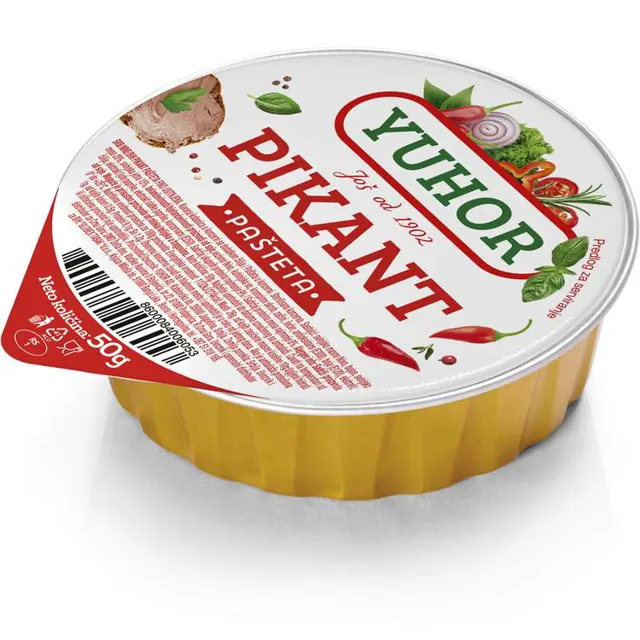 Pasteta pikant 50g Yuhor