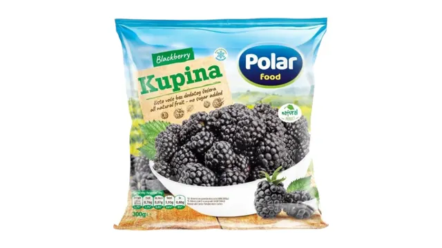 KUPINA ZAMRZNUTA 300GR POLAR FOOD VOLIM