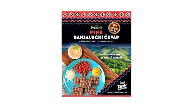 Smrznuti Banjalucki cevap Pink 300g PINK